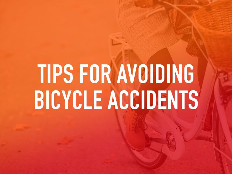 Tips for avoiding bicycle accidents